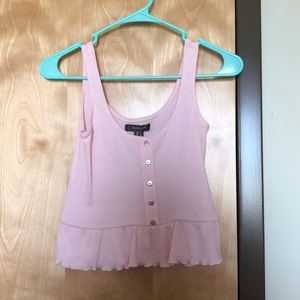 Cropped tank top from Primark